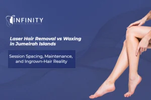 laser hair removal vs waxing in Jumeirah Islands