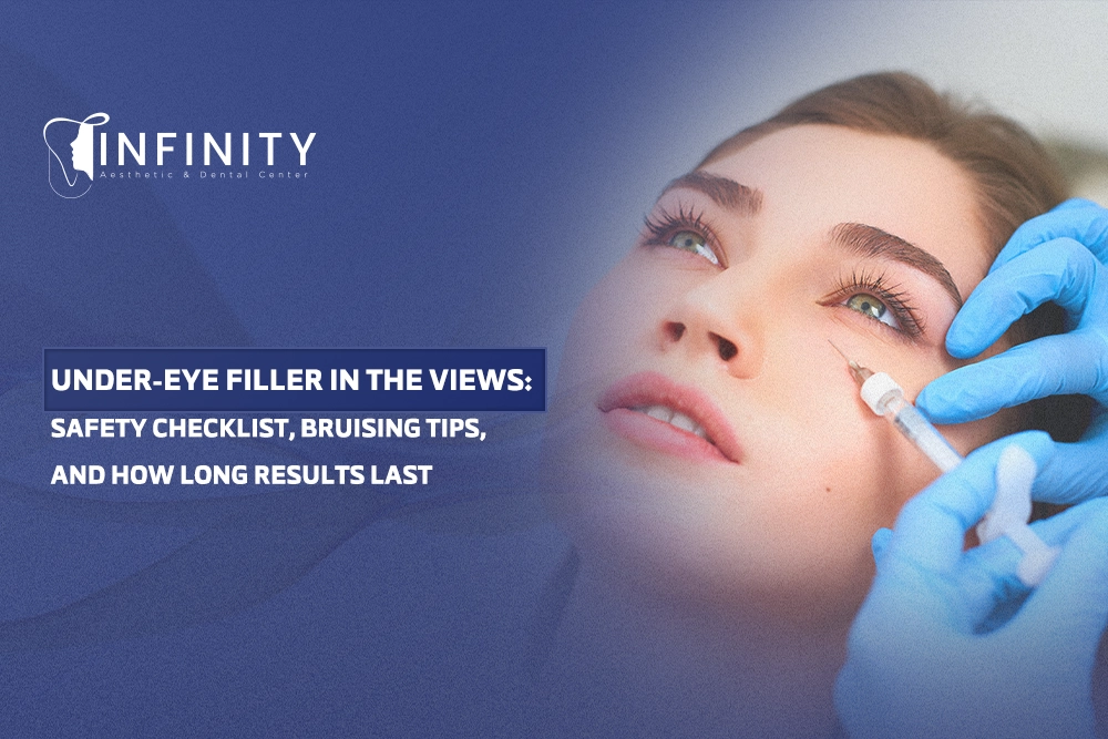 Under eye filler safety in The Views