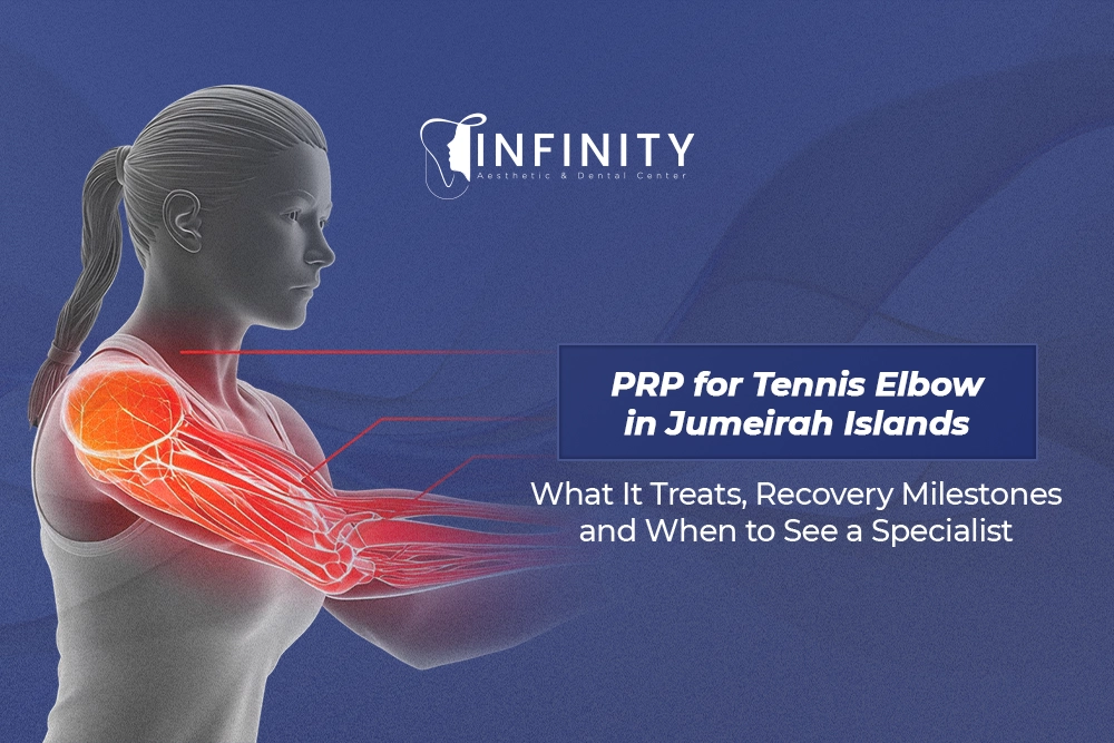 PRP for tennis elbow in Jumeirah Islands
