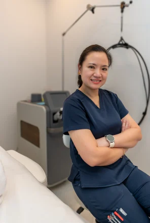 Dr. Cares Sison | Laser technician Dr. Cares Sison | Laser technician